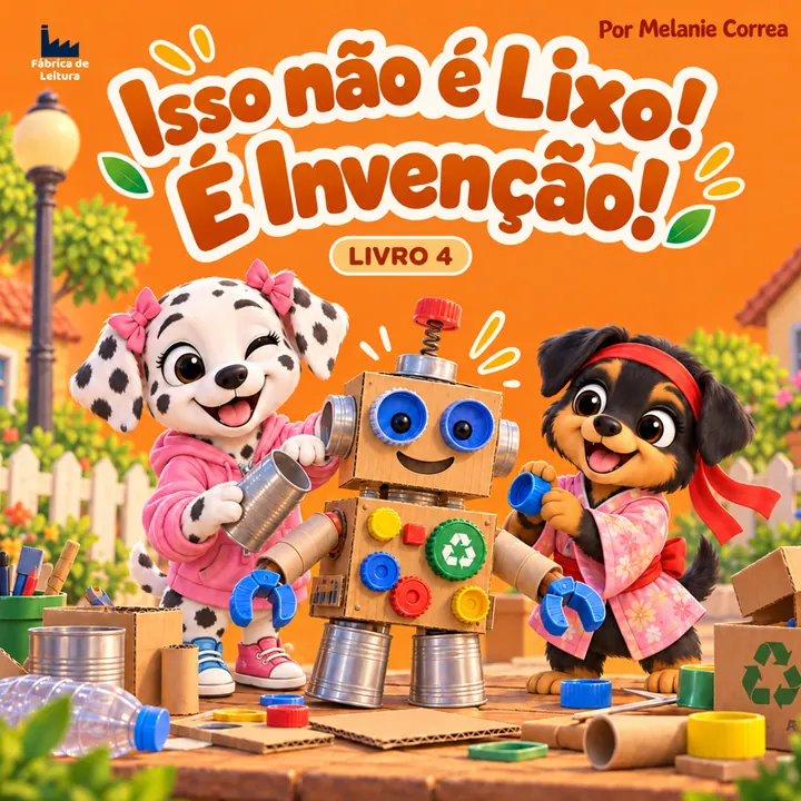 Capa de Isso não é lixo! É invenção!